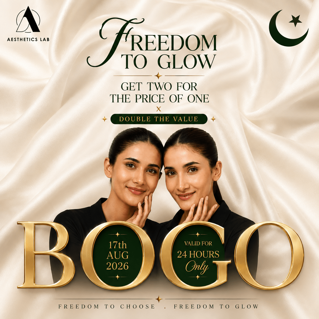 BOGO Offer - Buy 1 Get 1 Free
