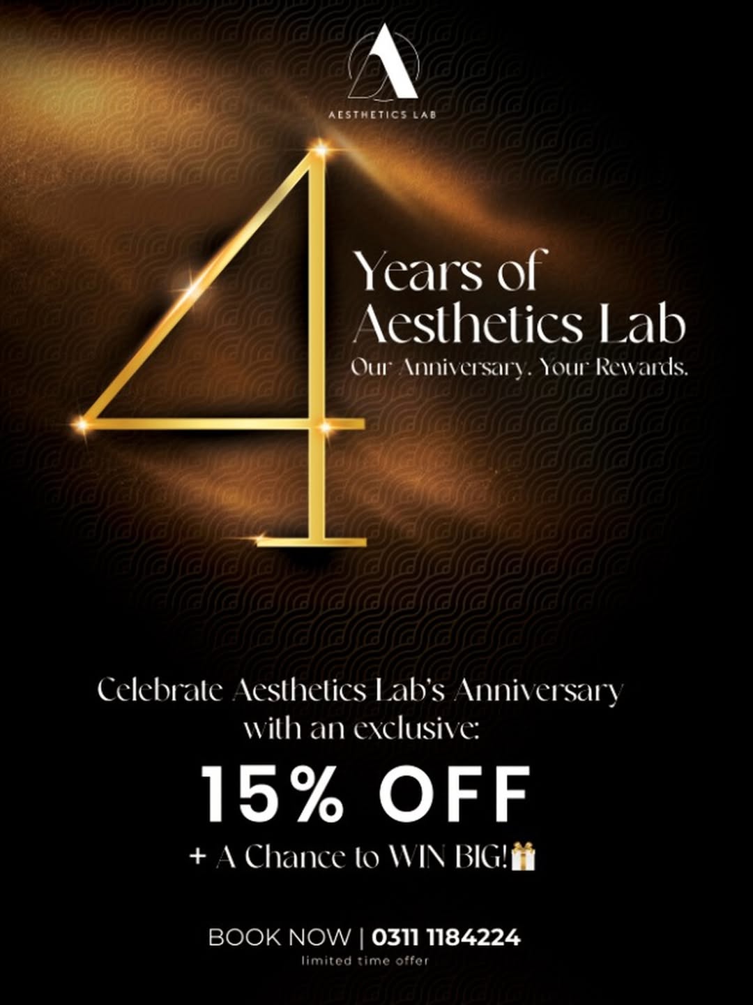 Aesthetics Lab 4th Anniversary Offer